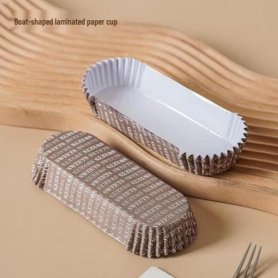 WS 300-Pack Boat-Shaped Baking Paper Cups