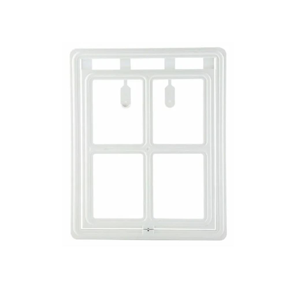 Lockable Pet Screen Door Mosquito Proof Sliding Door Screen Pet Tunnel Cat Door Hole  Balcony