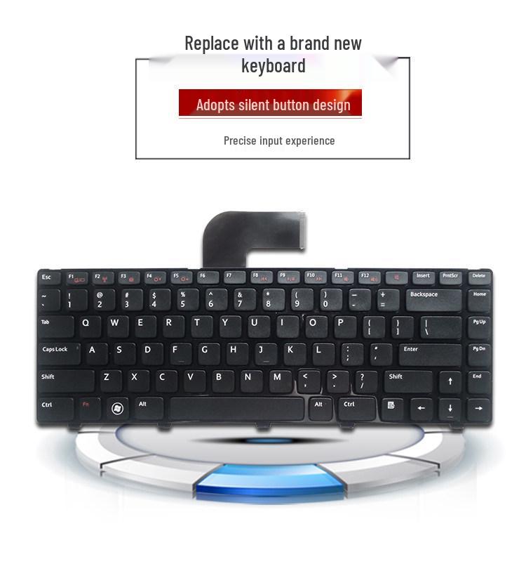 Dell Keyboard for Models 14-3450, 3470, 3460, 3480, 5448, 5441, 5446, 5455, and 3448.