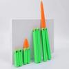 Plastic Carrot Fidget Toy, Novelty Flip Stress Relief Toy, 100% Plastic Safe Kids Play Gift, No Sharp Edge