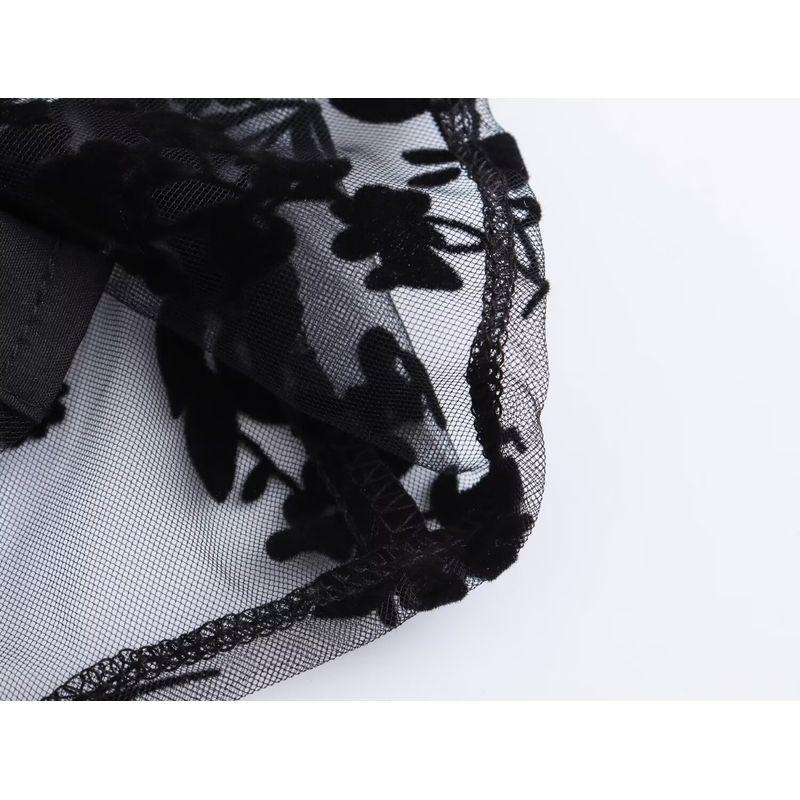 Kaslead New Arrival Women's Fashion Style Stylish Simple and Versatile See-through Loose Long Sleeves Shirt