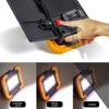 Portable Super Bright Spotlight 4 COB 3000LM Flashlight Solar Work Lamp Outdoor Camping Emergency Floodlight With Solar Panel