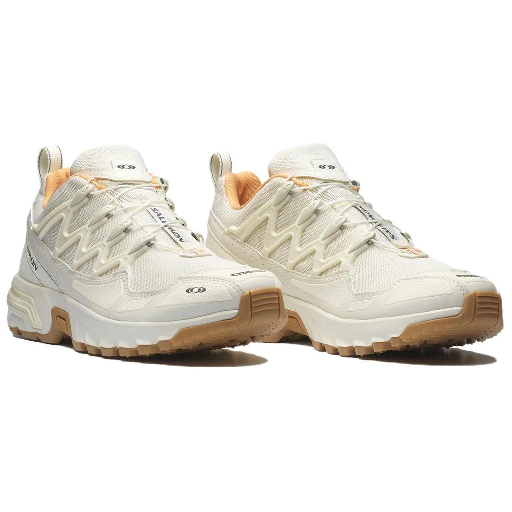 Salomon Acs Comfortable Durable Non-Slip Wear-Resistant Low-Top Trail Running Shoes Unisex Shoes Off-White L47705900