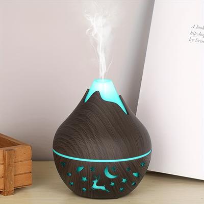 Un humidificateur alimenté par USB, un diffuseur d'huiles essentielles d'aromathérapie, un fonctionnement silencieux, en plastique, une brume froide, 36 V ou moins, pour la chambre, la maison, le bureau