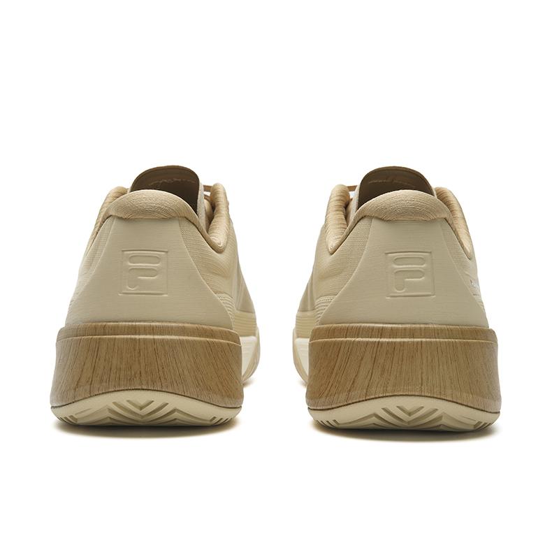 Fila Cushioning Abrasion Resistant Breathable Coverage Lightweight Low Top Tennis Shoes Men's Wheat Brown A12M621503FAB