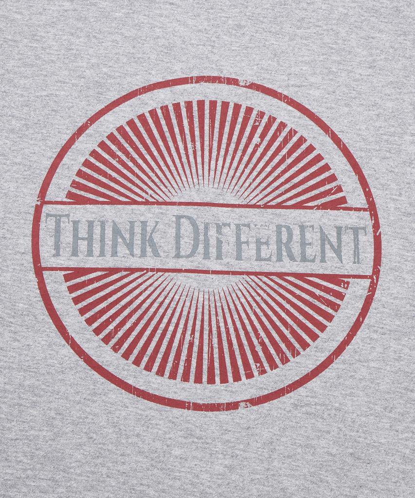 AGOD Td Circle Logo Half T-Shirt [Gray]