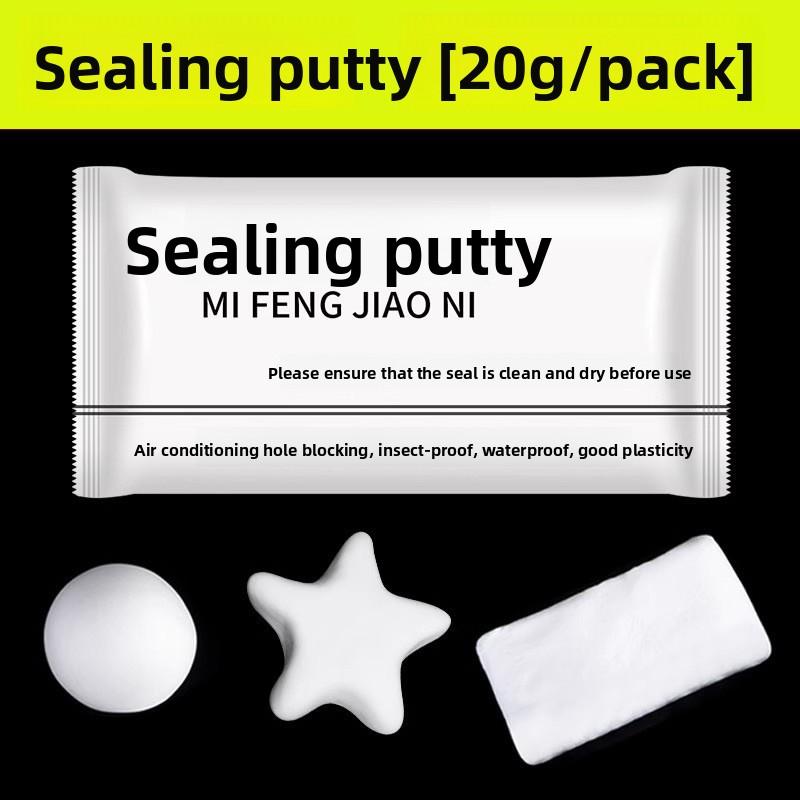 Sealing Putty for Filling and Blocking Holes, Household Waterproof Putty for Filling and Blocking Sewer Pipes, Air Conditioner Opening Sealing Putty