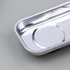 Stainless Steel Magnetic Trays Circular Rectangular Magnetic Parts Bowl Bolts Nuts Screw Storage Tray Metal Tool Holder Plate