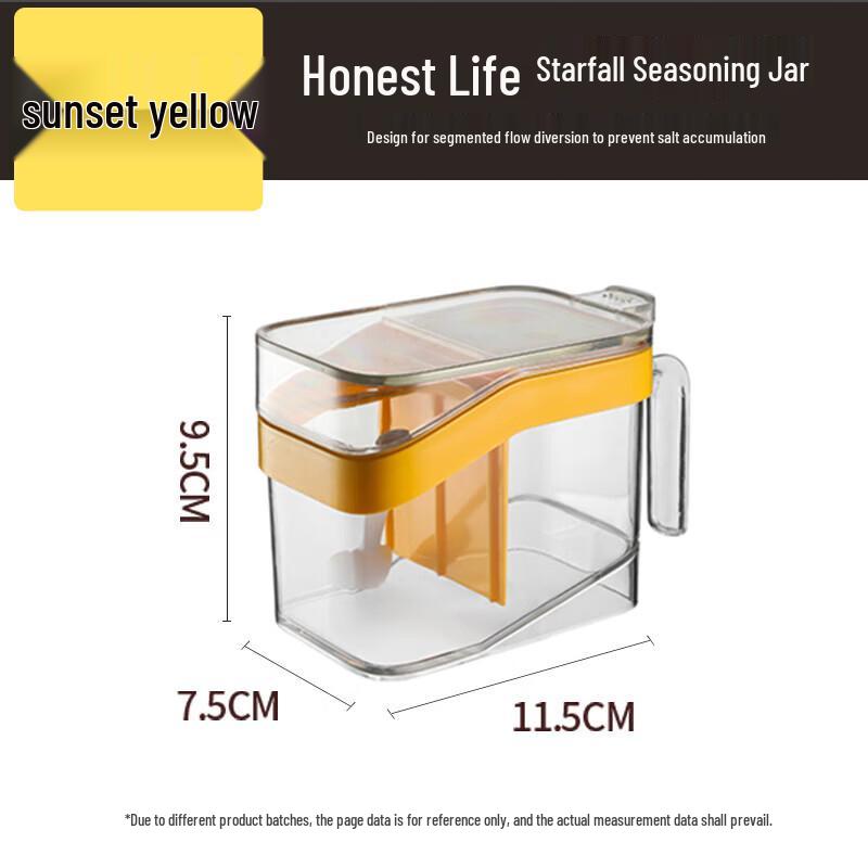 COOKER KING Multi-Compartment Seasoning Jar