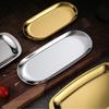 SikaiZhuo Stainless Steel Oval Multi-Purpose Trays - Small 10-Pack