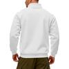 Weit geschnittenes Outdoor-Herren-Thermo-Halbzip-Stehkragen-Pullover-Sweatshirt