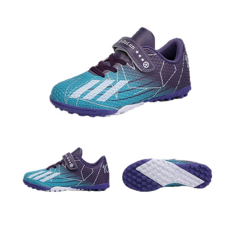 Velcro Soccer Shoes for Kids - Student Training Turf Cleats, Size 28-39