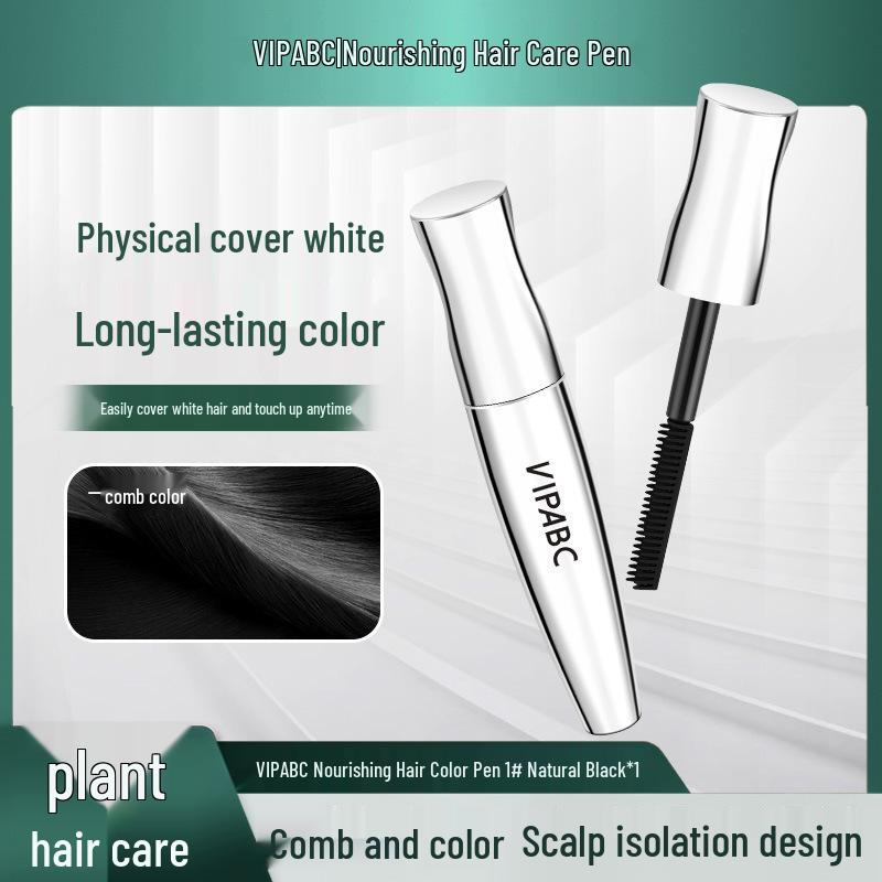 VIPABC Temporary Hair Color Stick - Nourishing White Hair Cover & Styling Aid