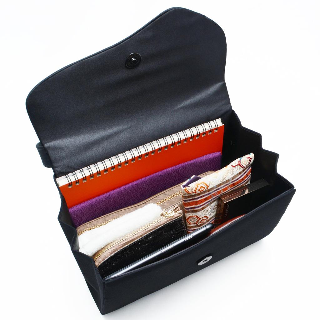[hotlips] Large Formal Bag, Black, Perfect for Funerals, Weddings, Funerals, and Other Ceremonies. Perfect for both formal and formal occasions.
