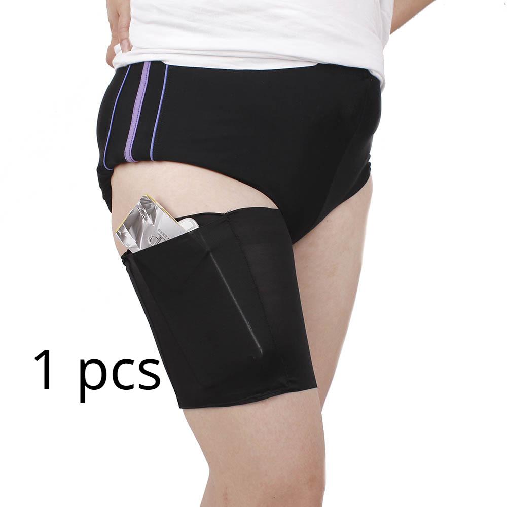 Summer Thigh Anti Chafing Bands with Pocket Elastic Non Slip Women Sexy Lace Anti Friction Strip Fashion Leg Warmers Gifts