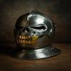 Handcrafted Steel Knight Helmet Medieval Gothic Sallet, Cosplay LARP Armor Gift For Him