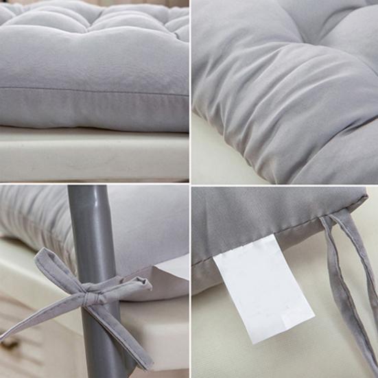 Tie On Seat Pad Warm Chair Cushion Pads for Dining Room Garden