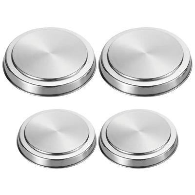 Couvercles de Brûleur de Cuisinière Électrique Acier Inoxydable Anti-rouille Plaques Rondes de Couverture de Four Cuisinière Plaques de Cuisson Cuisinière Brûleur de Cuisinière Rond de Cuisine