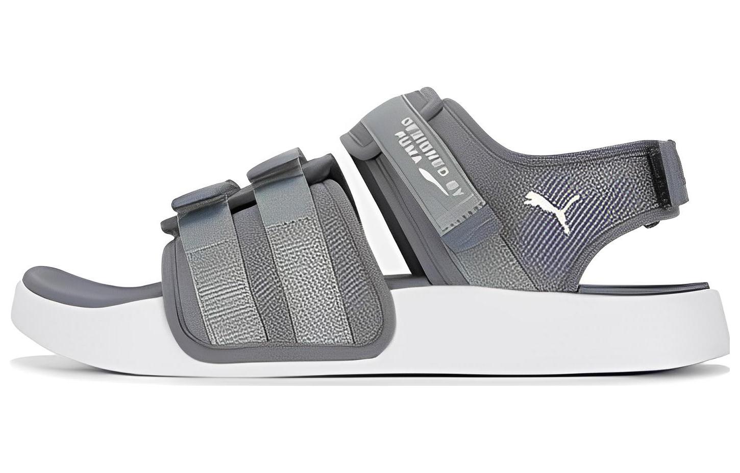 PUMA Leadcat City Sandal Gray Tile 389079-02 37
