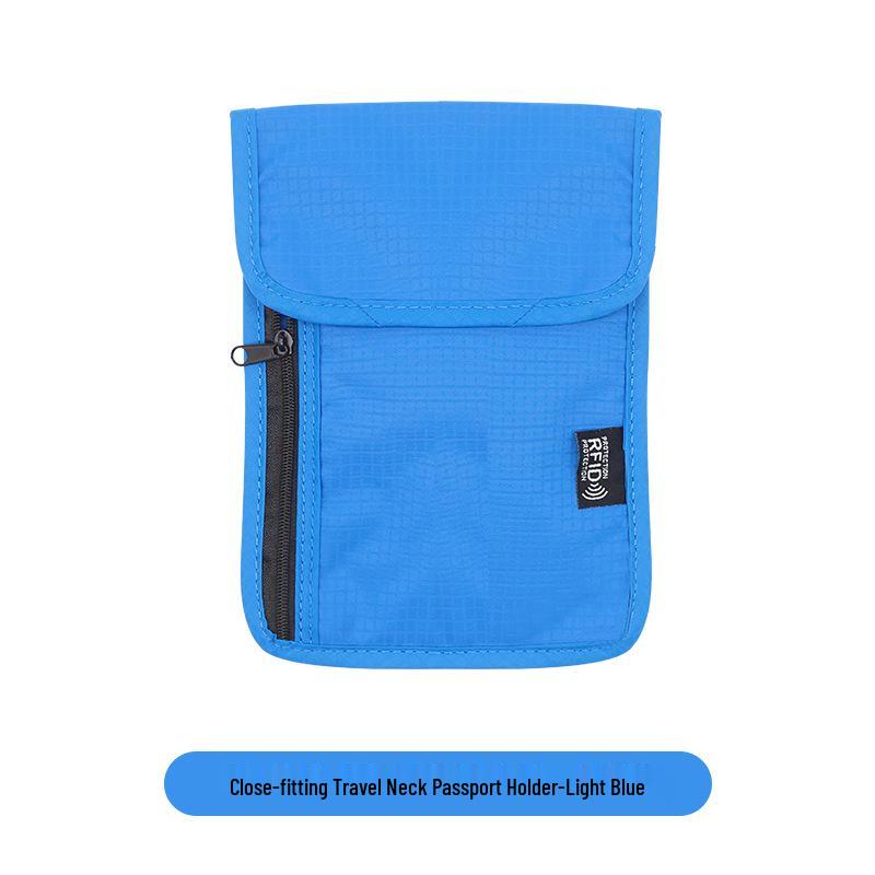 RFID-blokující náprsní taška na pas a telefon s ochranou proti krádeži a stíněním signálu