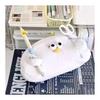 Pencil Case, Pen Case, Korean, Cute, Pen Pouch, Simple, Stuffed Toy, Large Capacity, Multi-functional, Funny, Simple, Stylish, Puffy Bag, Stationery,