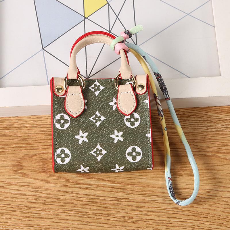 Tote bag mini change bag mini bag pendant earphone bag key bag car pendant surprise baby mini bag