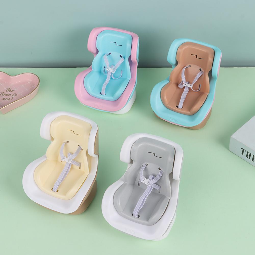 Plastik Puppenautositz Langlebige Auto Luftauslass Dekoration Cartoon Stuhl Modell Mädchen Überraschungsgeschenke