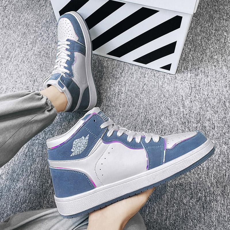 High-Top Running Shoes for Men Casual Skate Shoes Sneakers - Ankle Skate Trainers Free Shipping