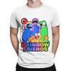 Rainbow Gaming Friends Hug it Out Graphic 100 Cotton TShirt Rainbow Gaming Friends Tops Tees For Unisex