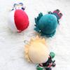 Anime Midoriya Izuku Bakugou Katsuki Todoroki Shoto Plush Keychain Figure Cosplay Cartoon Accessories Props