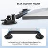 1 Pair Suction Cup Mount for Mini Car Sunroof and Window Mount Vibrations Proof Car Mount Kit Easy Installation