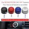 Car Engine Ignition Start Stop Switch Cover OFF Button For BMW F G Series 1 2 3 4 5 6 7 X3 F20 F22 F30 F32 F01 F02 F10 F12 F25