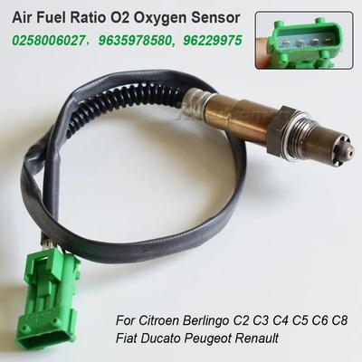 Hight Quality Oxygen Sensor 0258006027 For Citroen Berlingo C2 C3 C4 C5 C6 C8 Peugeot 206 306 307 407 Renault Clio Fiat Ducato