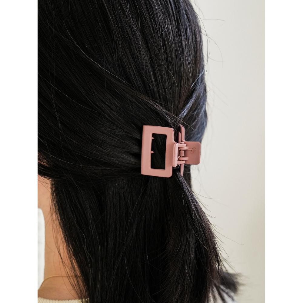 Daiso Matte Mini Tongs Pins 3er-Pack Rosa