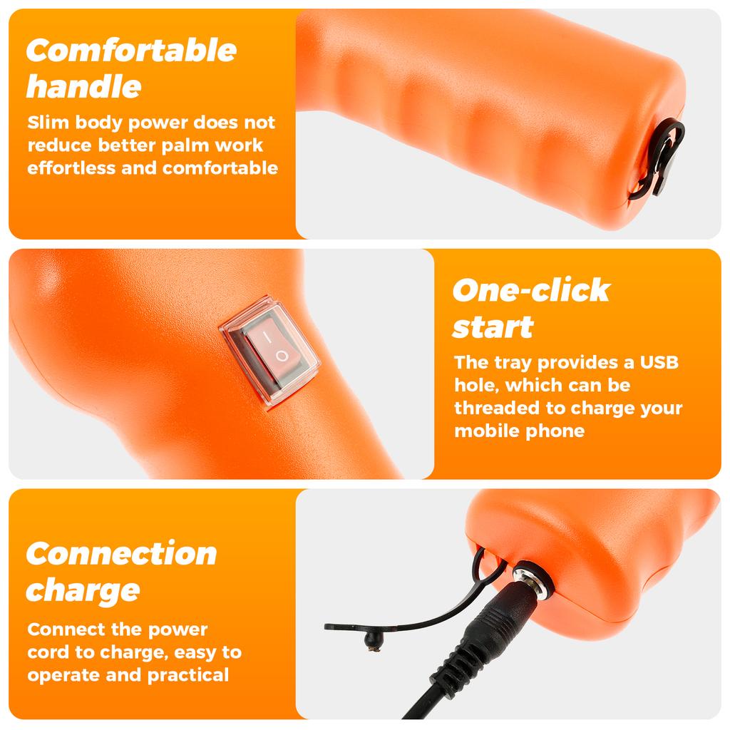 Poultry Electric Feather Plucker Automatic Quick Hair Plucking Chicken Duck Goose Hair Waterproof Handheld Remove Tools