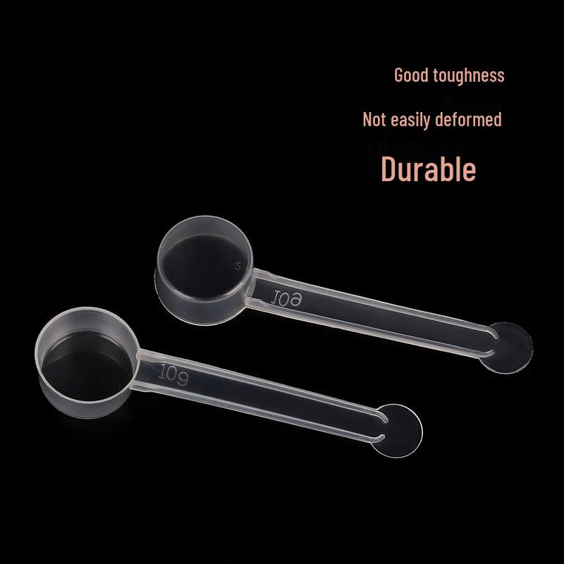 Jednorazowe Plastikowe Łyżki Miarkowe: 1-10 g dla Mleka w Proszku i Płynów