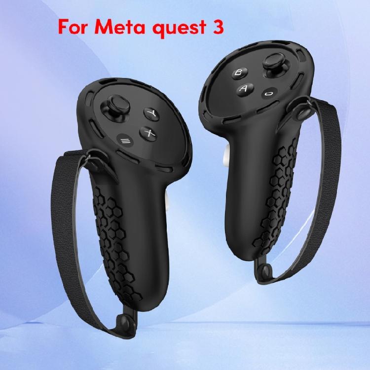Anti Slip Silicone Cover Shell for Quest3 VR Controllers Game Handle Secure Grip