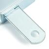 Steel Garage Security Bolt Lock Easy Installation with Auto Tapping Screws Not Theft Reinforced Designs for Household