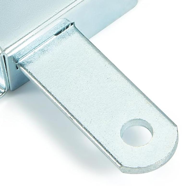 Steel Garage Security Bolt Lock Easy Installation with Auto Tapping Screws Not Theft Reinforced Designs for Household