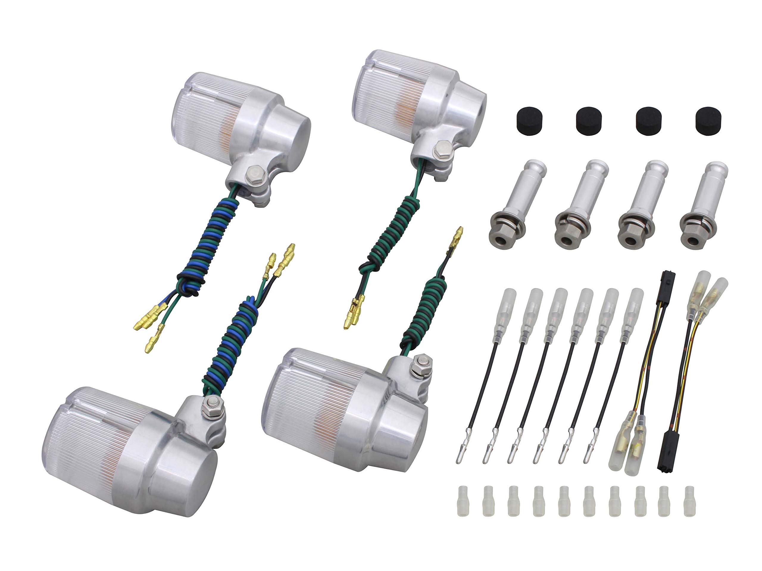 

POSH ZEPHYR1100/RS (01-) ZEPHYR750/RS (01-03) ZEPHYR400CHI (01-) ZRX400II (01-03) Полированный корпус/Прозрачная линза 031594-23