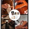 Multipurpose Leather Craft Set Includes Cutting Tool Punching Needle and Fabric Storage for Creative Projects