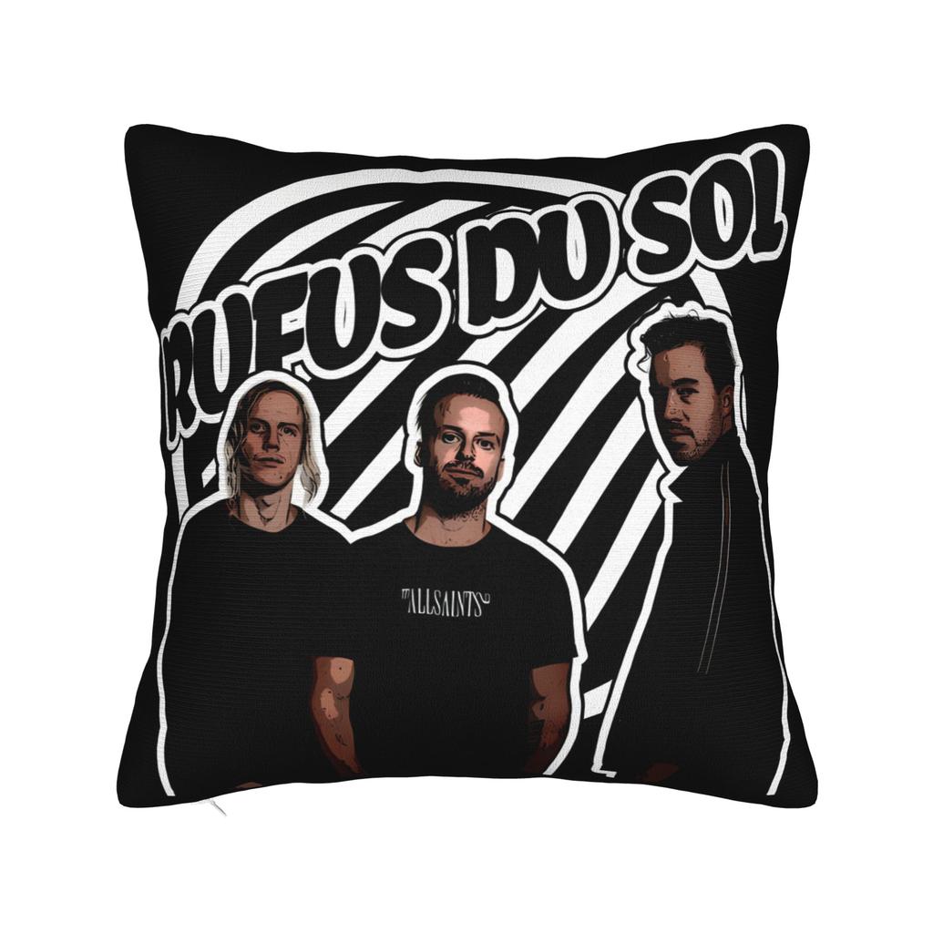 Decorative Pillow Covers Rufus Du Sol 2026 Concert Accessories Home Pillow Case Cover Drop Shipping Multi Size