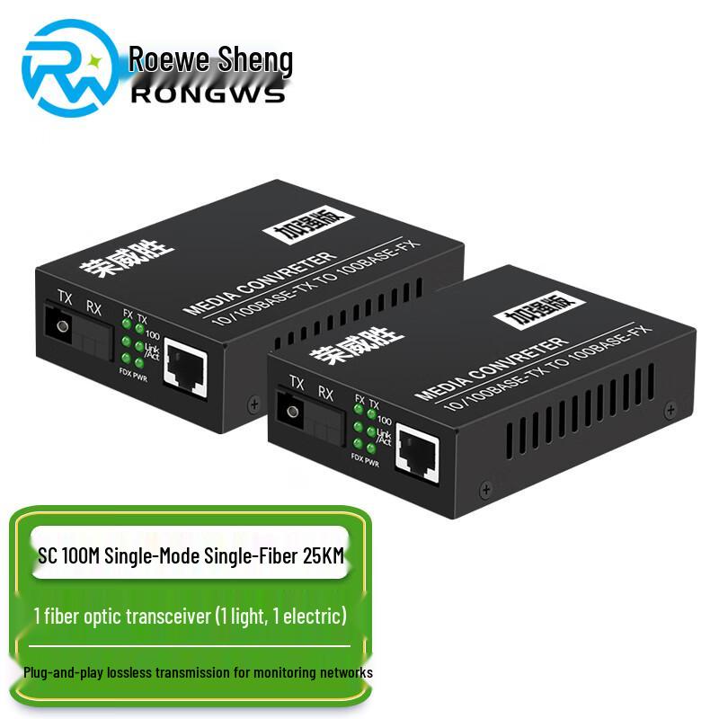 Rongweisheng Fiber Optic Media Converter