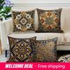 2D Exquisite Geometric Pattern Digital Print Pillowcases Pattern Cushion Cover Suitable For Sofa Bedroom Car Pillow Cover