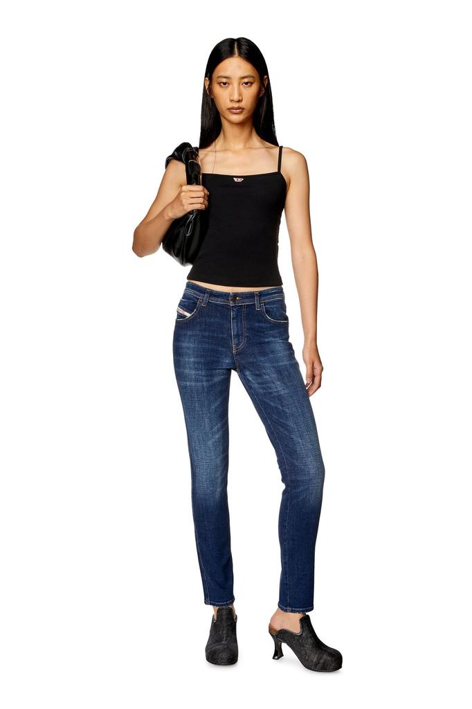 Diesel Women's BABHILA Skinny Denim (A0360309H64), 24-inch, Indigo Blue, 01