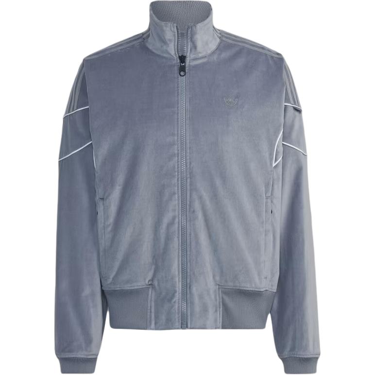 Adidas Originals Jackets Men s Gray Stand Collar Moderate Other HM2336 J/XS