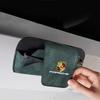 Suede Car Glasses Box Sun Visor Glasses Case Storage For Porsche Cayenne Panamera Macan 911 718 Taycan Boxster Cayman 918 Pajun