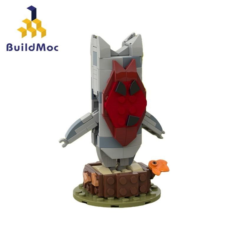 Buildmoc Zeldaing Wild Breath Link Kass Lynel Bokoblin Brickheadz Anime Figures MOC Building Blocks Toys for Children Kids