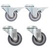 Day and Night - Day and Night Swivel Casters with Pin Hole 8 Pack 50mm