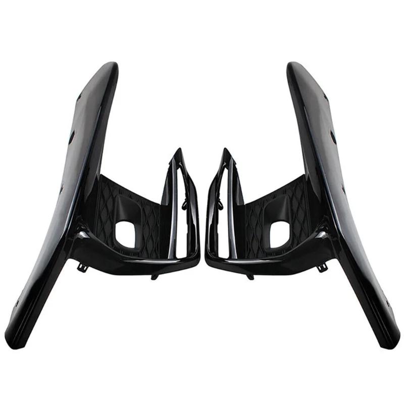 1 Pair Fog Light Cover Grille Bezels for Q50 Sport 2018-2020 62256-6HJ0A 62257-6HJ0A Replacement Auto Accessory